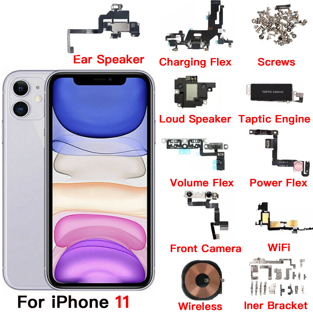 内部アクセサリー iPhone 11 フロントカメラ耳スピー - Home Bar Iphone のレビューと価格