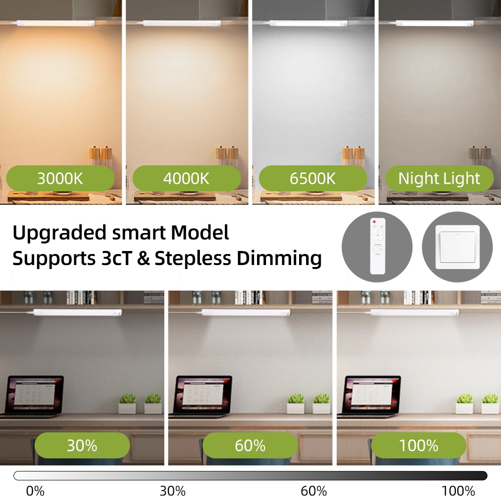 リモコン LED キャビネットランプ調光可能なキッチンクロー - Home Bar And Cabinet のレビューと価格
