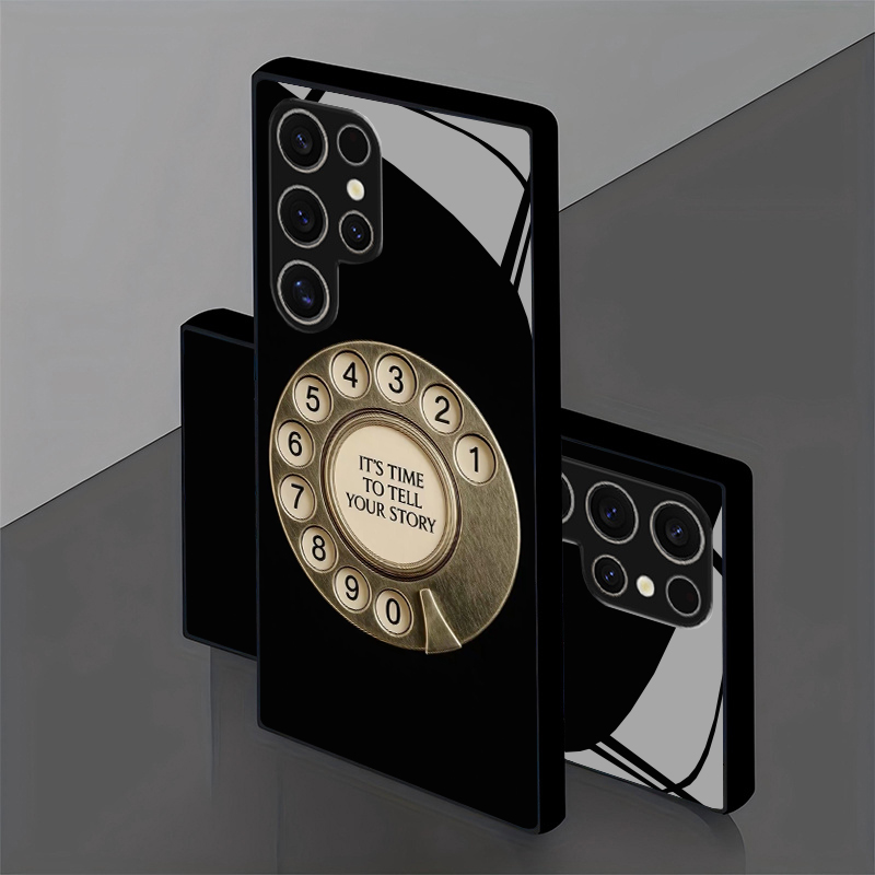 2Dダイヤルパッドパターンのヴィンテージ風スマホケース Sa - Old Fashioned Glass のレビューと価格