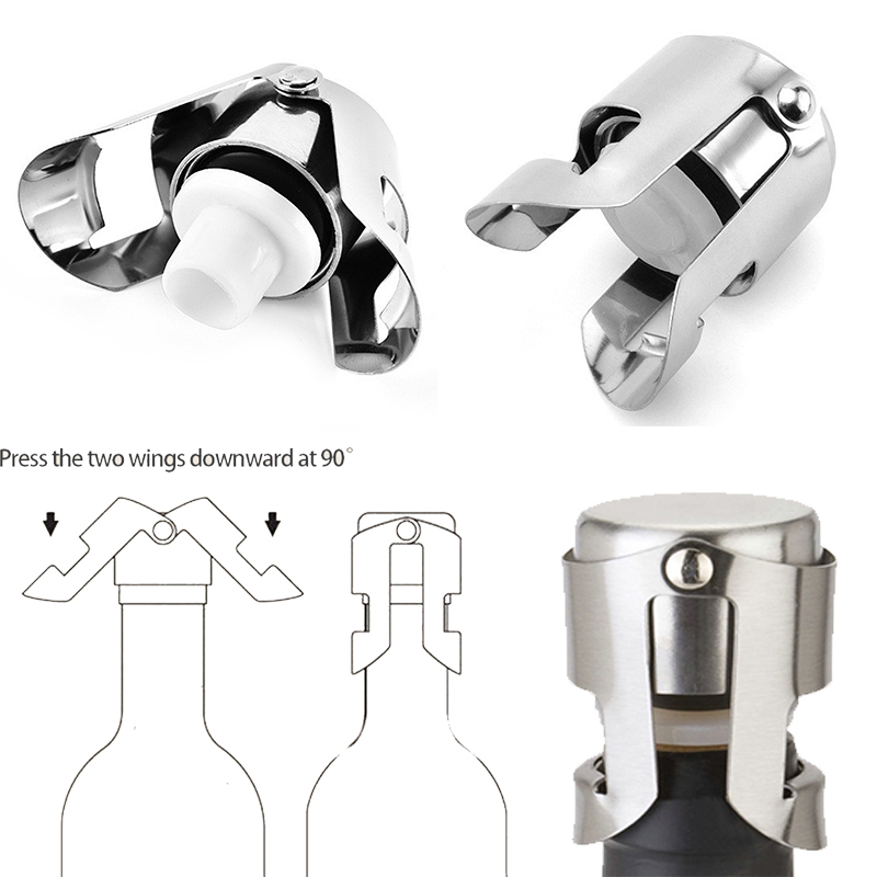 シャンパンストッパー スパークリングワインストッパー ワイン - Wine Preservation Pump のレビューと価格